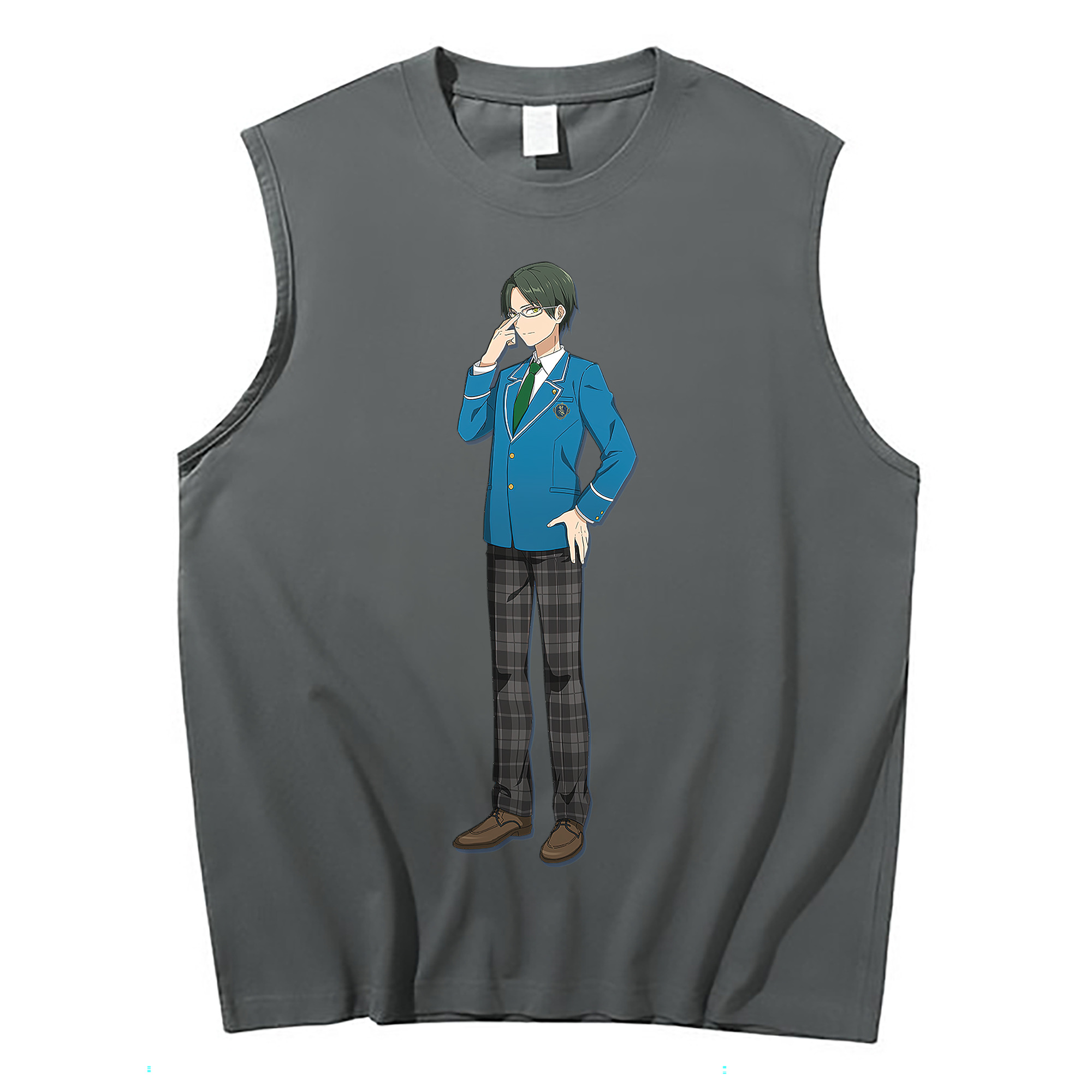 （画像用） あんさんぶるスターズ! Ensemble Stars コットン100％タンクトップ（フロントプリント）